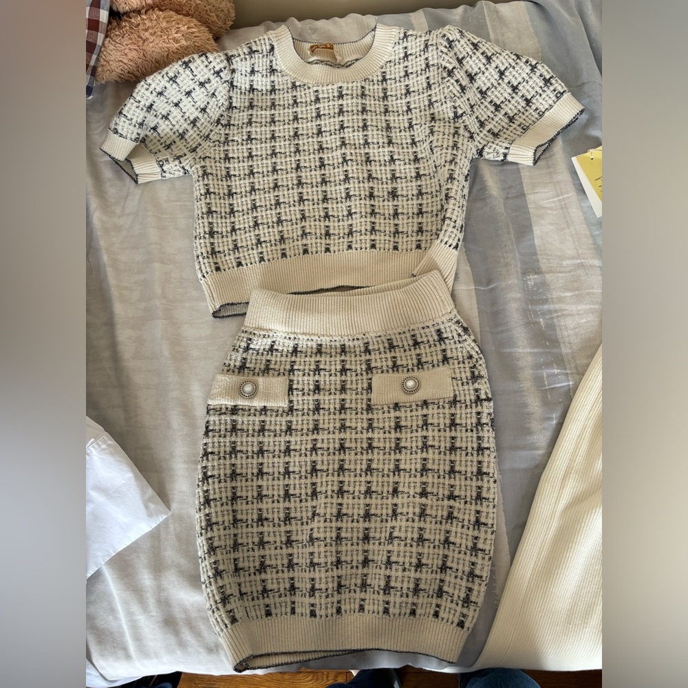 Tweed set from Lichy, purchased for $150